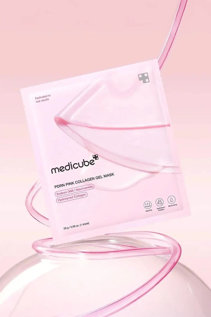 Medicube PDRN Pink Collagen Gel Mask (28g × 4 Sheets)