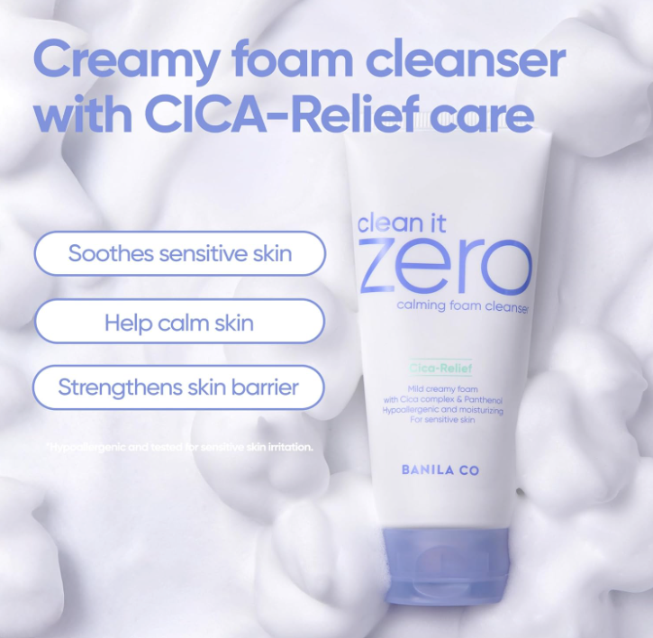 Banila Co - Clean It Zero Calming Foam Cleanser 150ml