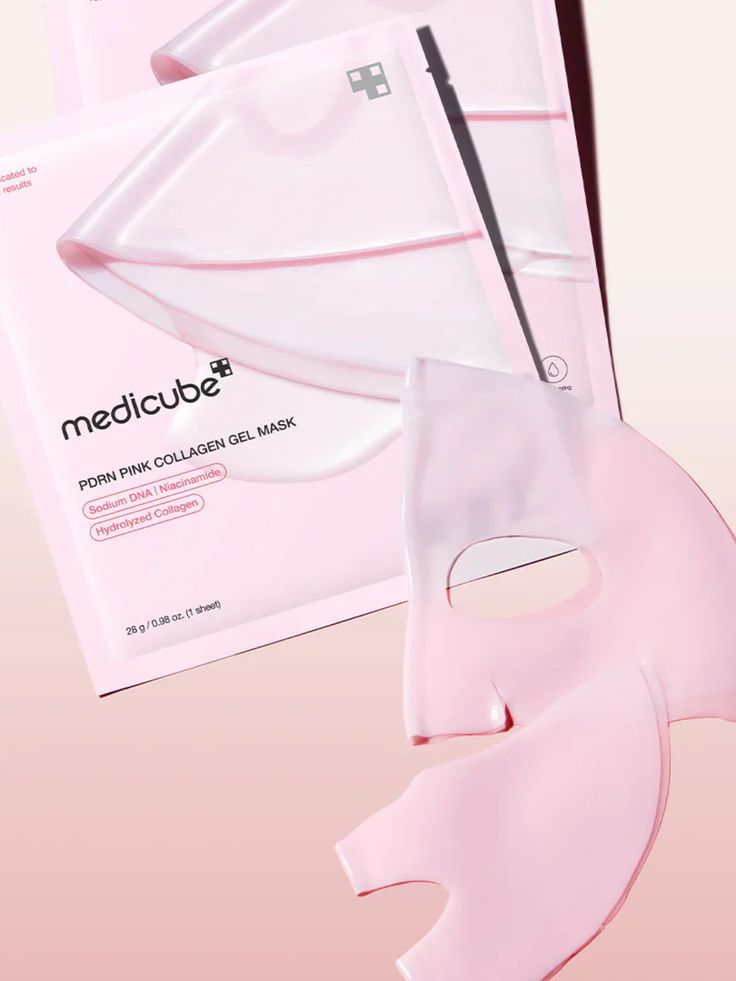 Medicube PDRN Pink Collagen Gel Mask (28g × 4 Sheets)